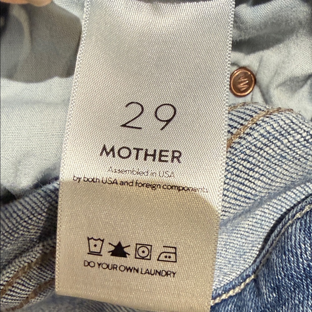 MOTHER The Fly Cut Stunner Ankle Fray Jeans - Picture 7 of 8